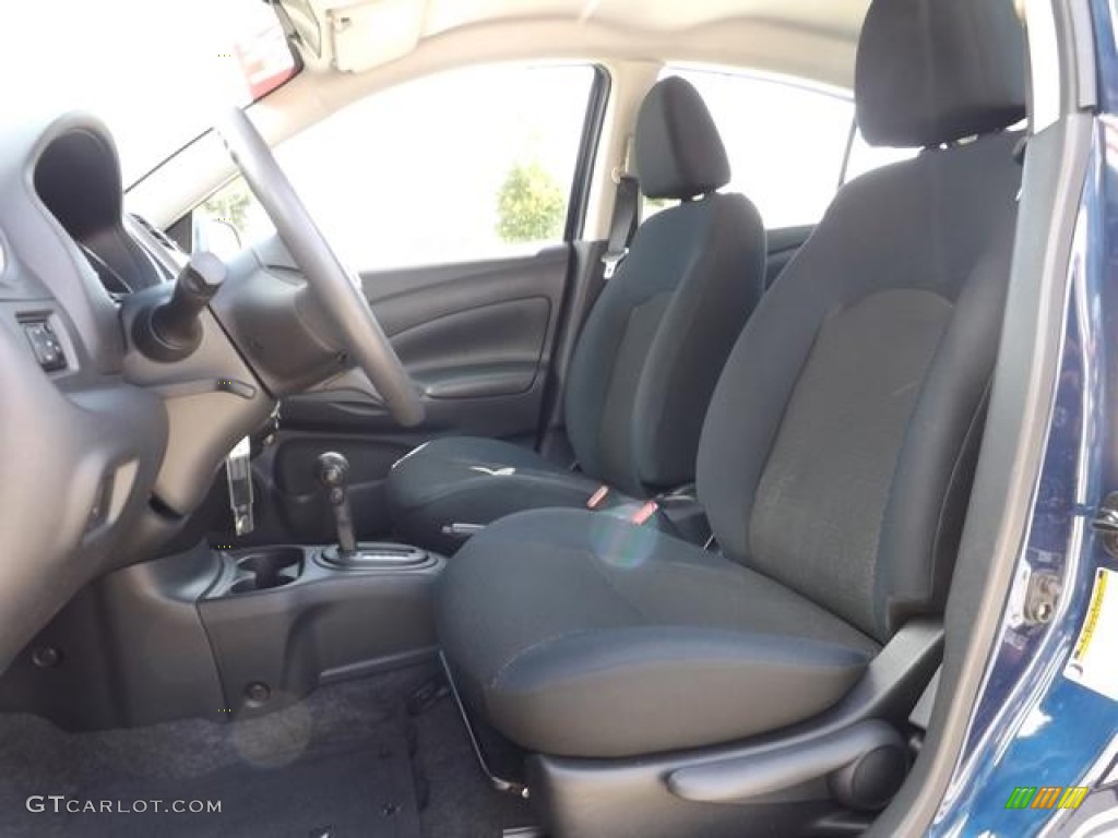 2012 Versa 1.6 SV Sedan - Blue Onyx Metallic / Charcoal photo #20