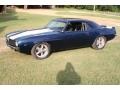 1969 Dusk Blue Chevrolet Camaro Restomod Coupe  photo #1