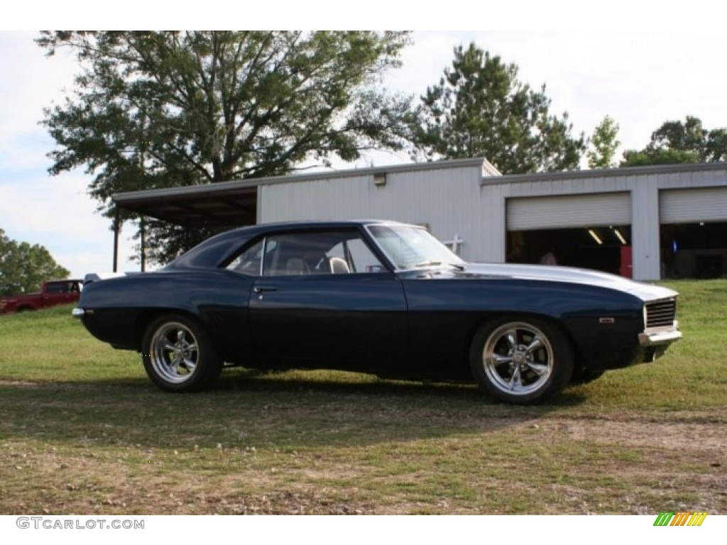 1969 Camaro Restomod Coupe - Dusk Blue / Black photo #2