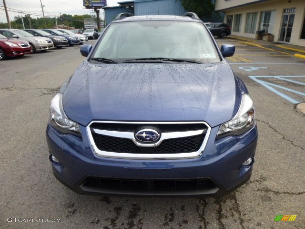 2013 XV Crosstrek 2.0 Premium - Marine Blue Pearl / Ivory photo #2
