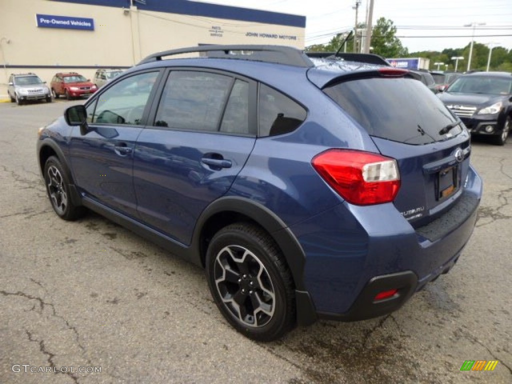 2013 XV Crosstrek 2.0 Premium - Marine Blue Pearl / Ivory photo #5