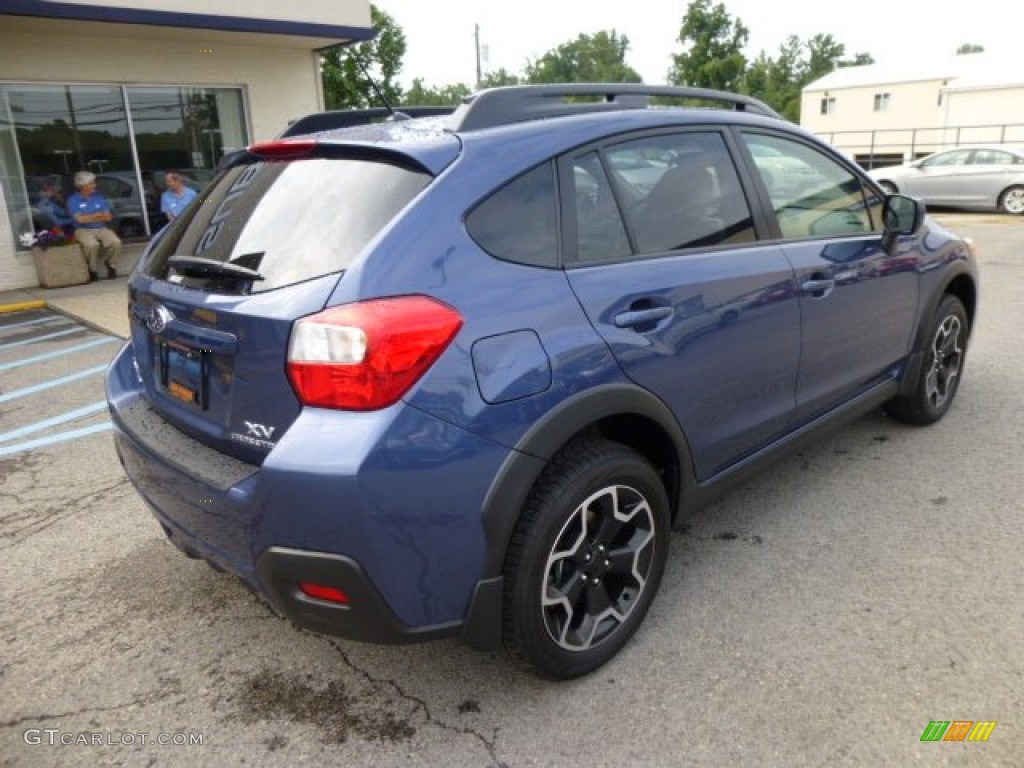 2013 XV Crosstrek 2.0 Premium - Marine Blue Pearl / Ivory photo #7