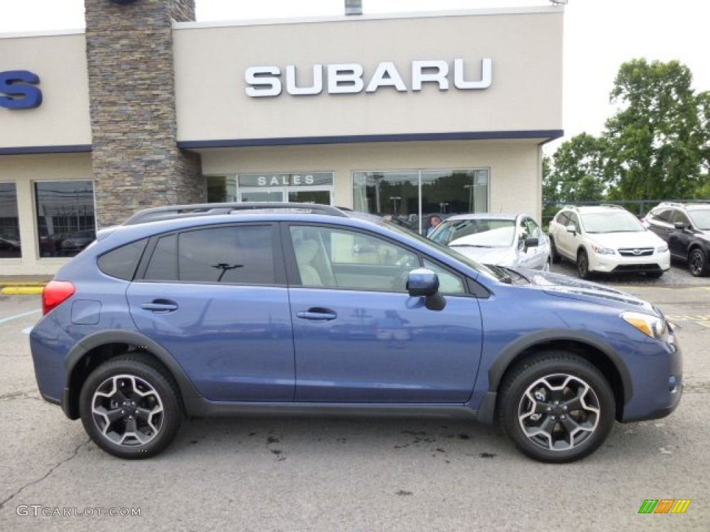 2013 XV Crosstrek 2.0 Premium - Marine Blue Pearl / Ivory photo #8