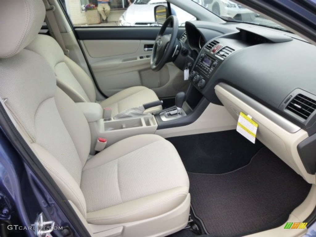 2013 XV Crosstrek 2.0 Premium - Marine Blue Pearl / Ivory photo #10
