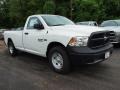 2013 Bright White Ram 1500 Tradesman Regular Cab  photo #2