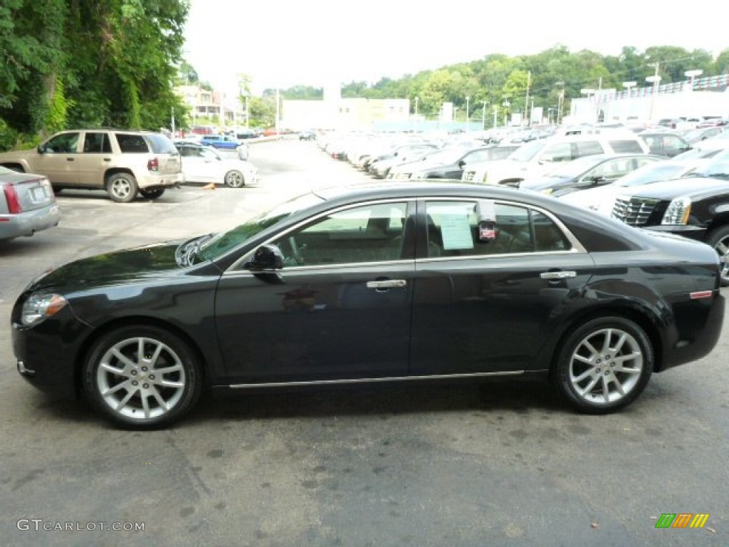 Black Granite Metallic 2010 Chevrolet Malibu LTZ Sedan Exterior Photo #84404795