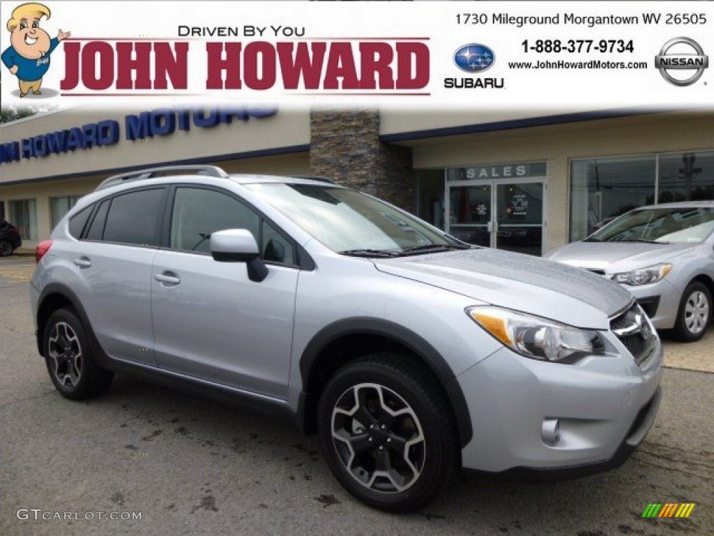 2013 XV Crosstrek 2.0 Limited - Ice Silver Metallic / Black photo #1