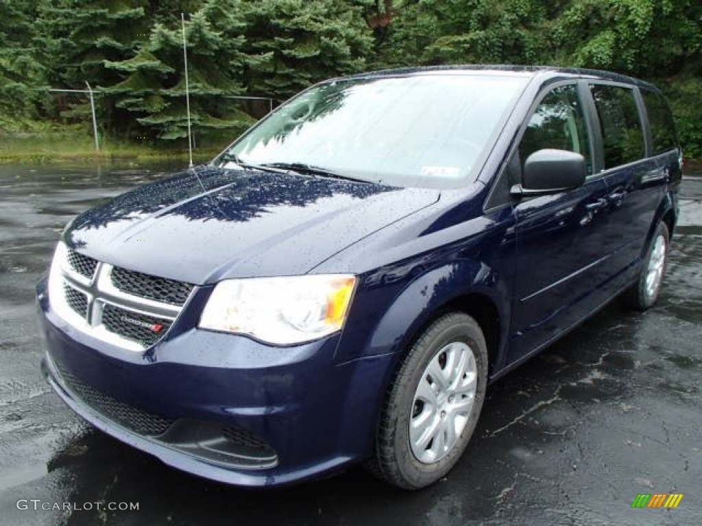 2014 Grand Caravan SE - True Blue Pearl / Black/Light Graystone photo #2