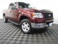 2004 Dark Toreador Red Metallic Ford F150 XLT SuperCab 4x4  photo #1