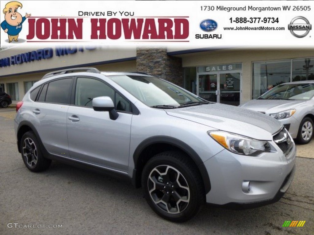 2013 XV Crosstrek 2.0 Premium - Ice Silver Metallic / Black photo #1