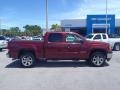 2009 Sonoma Red Metallic GMC Sierra 1500 SLE Crew Cab  photo #7