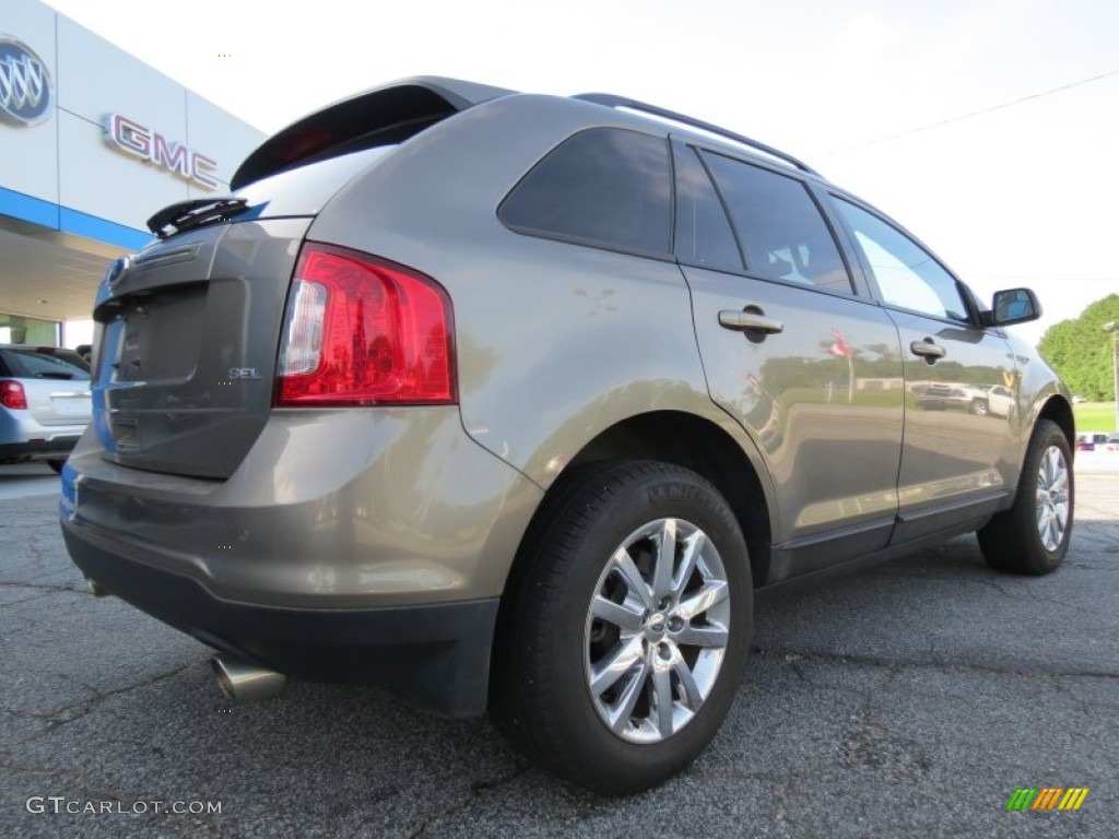 2012 Edge SEL - Mineral Grey Metallic / Medium Light Stone photo #7