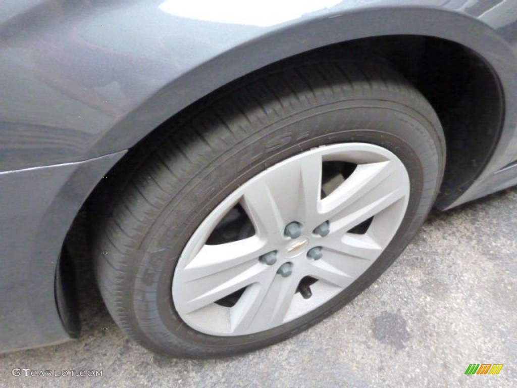 2011 Impala LS - Cyber Gray Metallic / Ebony photo #8