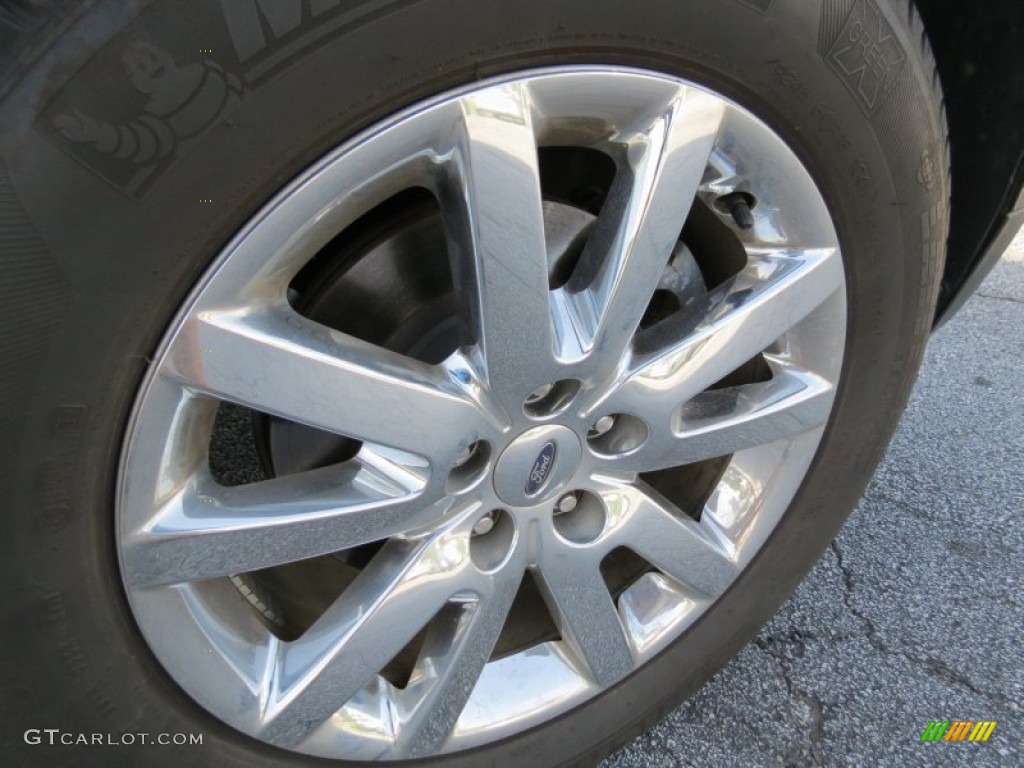 2012 Edge SEL - Mineral Grey Metallic / Medium Light Stone photo #9