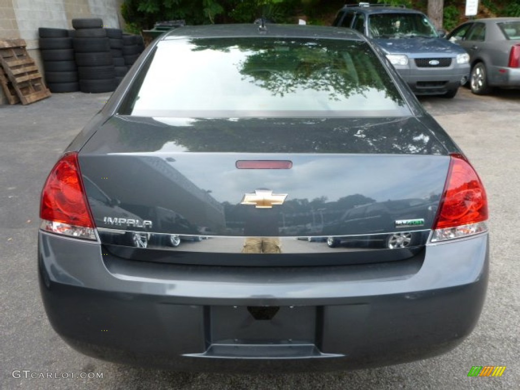 2011 Impala LS - Cyber Gray Metallic / Ebony photo #12