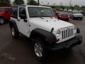 2013 Bright White Jeep Wrangler Sport 4x4  photo #4