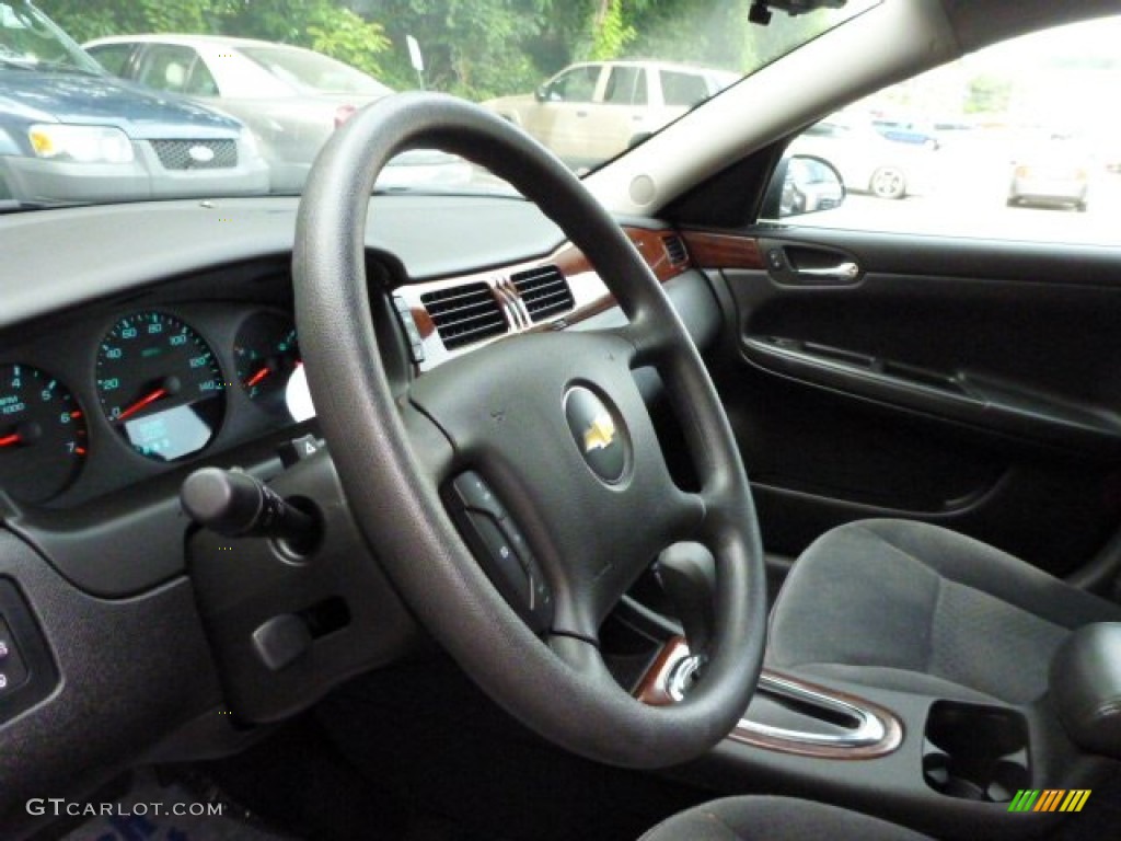 2011 Impala LS - Cyber Gray Metallic / Ebony photo #17