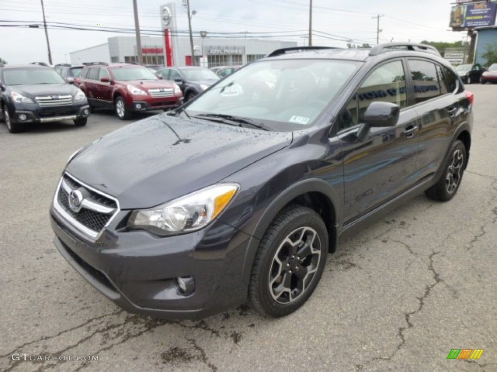 2013 XV Crosstrek 2.0 Limited - Dark Gray Metallic / Black photo #3