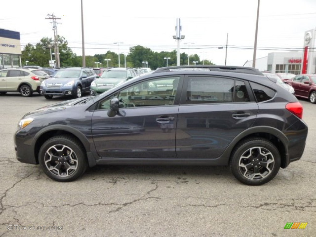 2013 XV Crosstrek 2.0 Limited - Dark Gray Metallic / Black photo #4