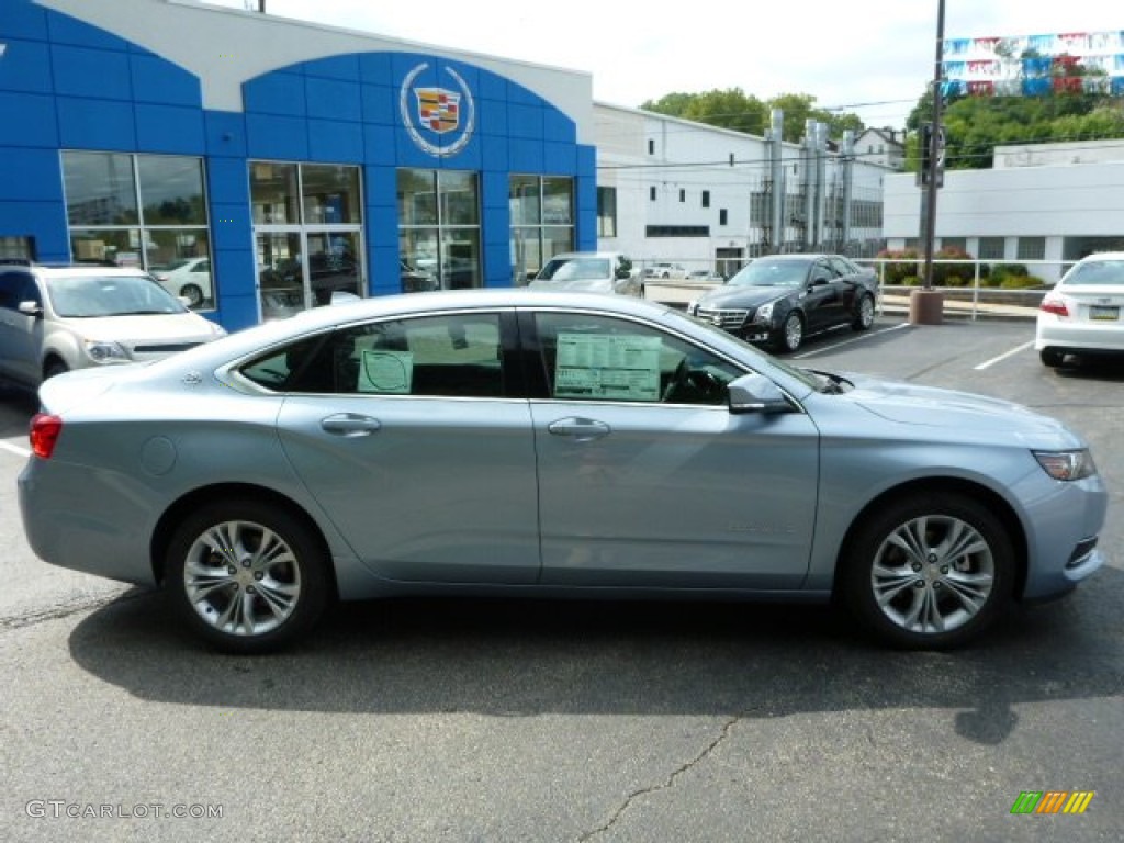 2014 Impala LT - Silver Topaz Metallic / Jet Black photo #2