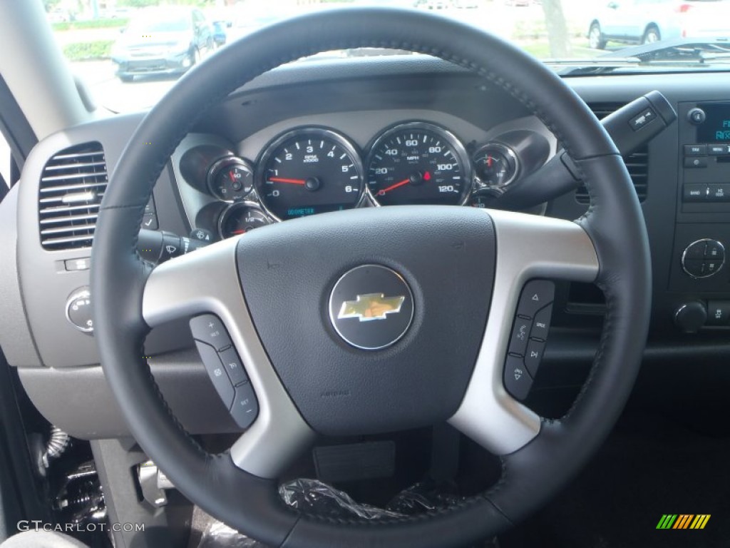 2013 Silverado 1500 LT Extended Cab - Black / Ebony photo #13