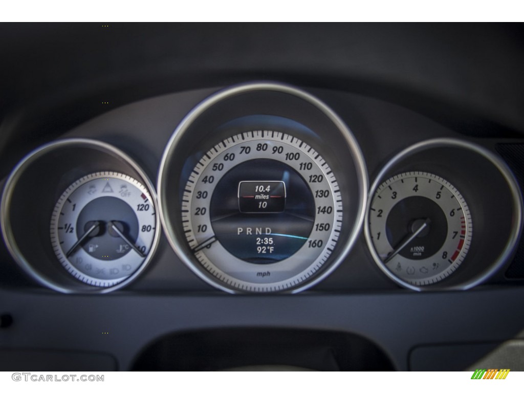 2014 Mercedes-Benz C 250 Sport Gauges Photo #84407831