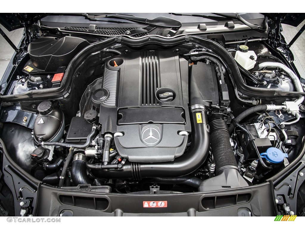 2014 Mercedes-Benz C 250 Sport 1.8 Liter DI Turbocharged DOHC 16-Valve VVT 4 Cylinder Engine Photo #84407957