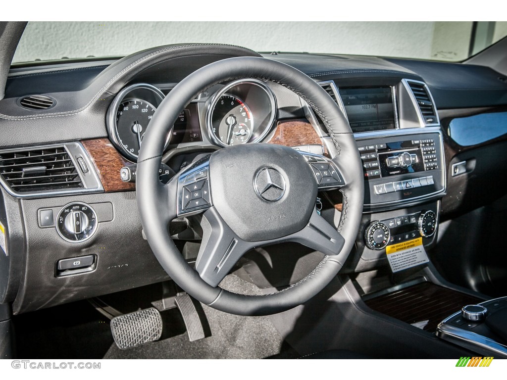 2014 Mercedes-Benz GL 450 4Matic Black Dashboard Photo #84408239