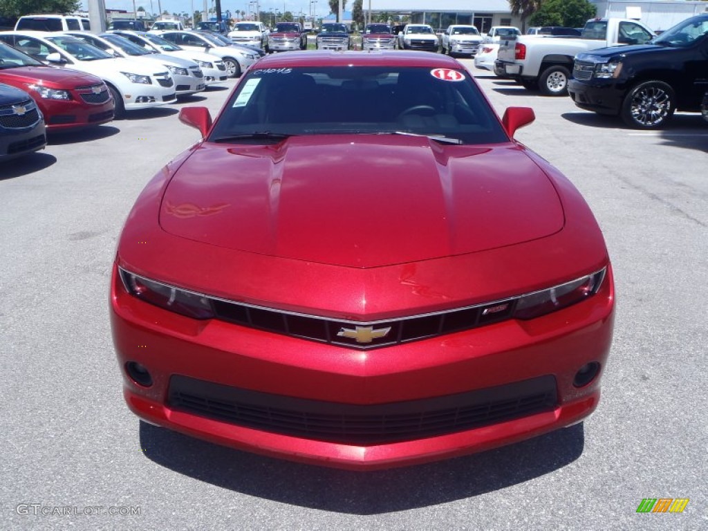Crystal Red Tintcoat 2014 Chevrolet Camaro LT/RS Coupe Exterior Photo #84408281