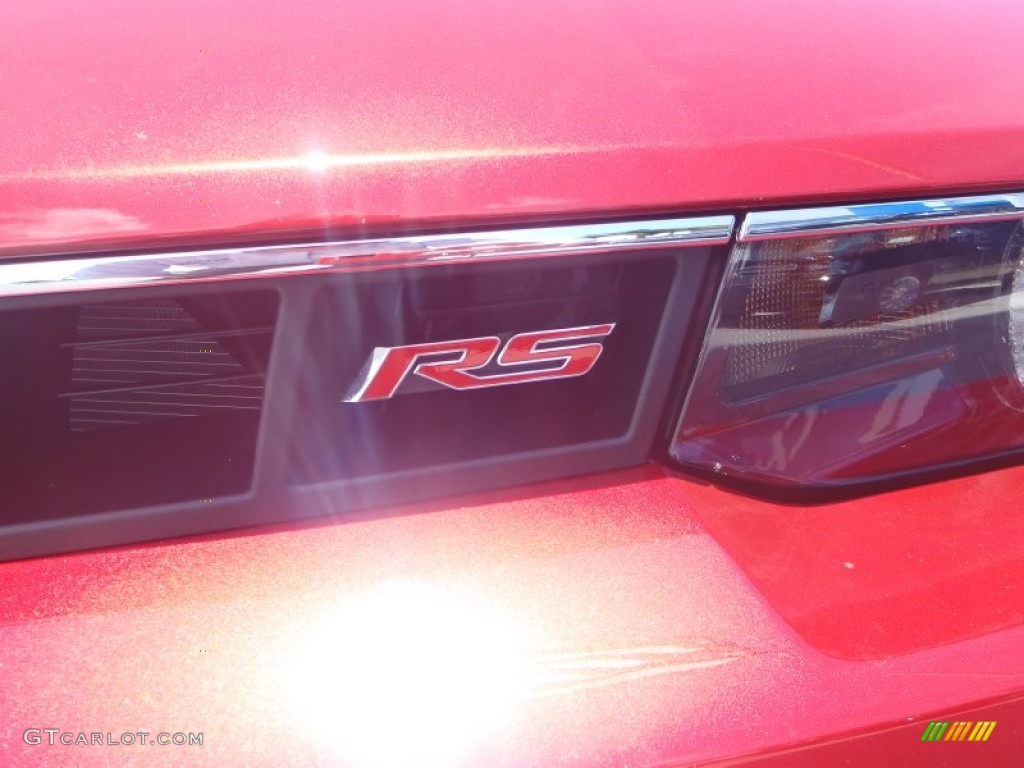 2014 Camaro LT/RS Coupe - Crystal Red Tintcoat / Black photo #3