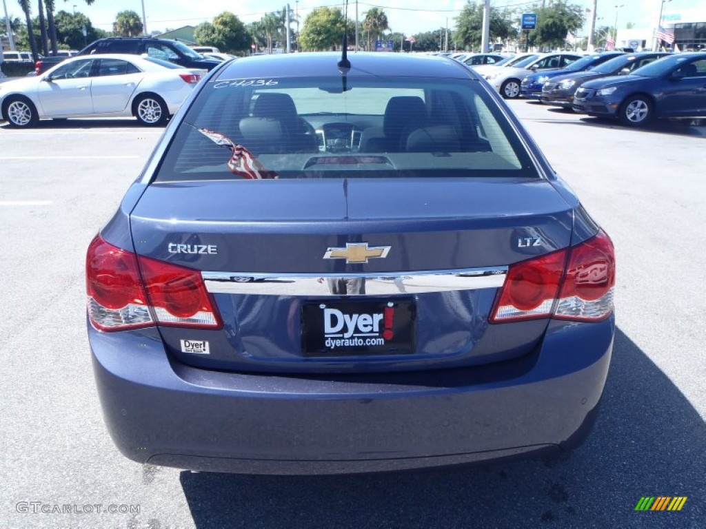 2014 Cruze LTZ - Atlantis Blue Metallic / Jet Black photo #4