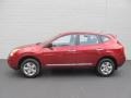 2012 Cayenne Red Nissan Rogue S AWD  photo #2