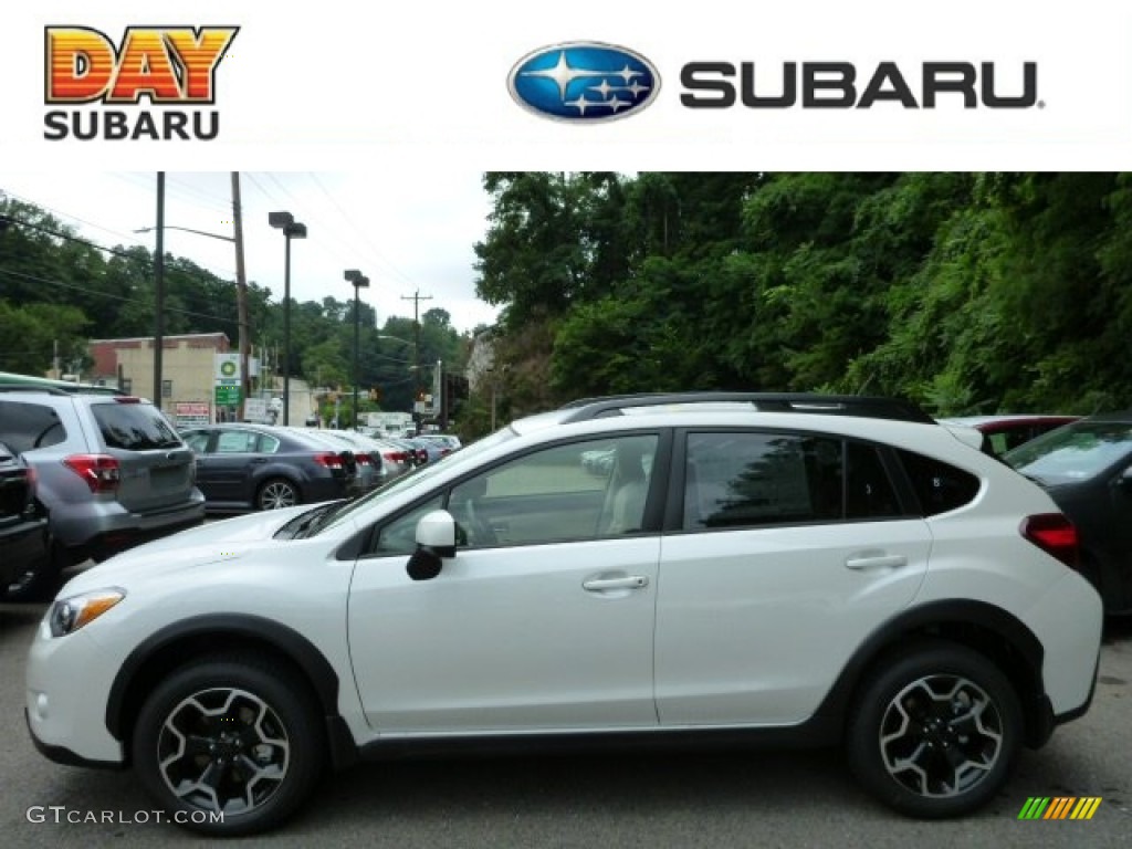 2013 XV Crosstrek 2.0 Premium - Satin White Pearl / Ivory photo #1