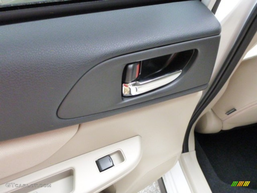 2013 XV Crosstrek 2.0 Premium - Satin White Pearl / Ivory photo #13