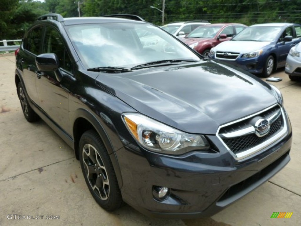 2013 XV Crosstrek 2.0 Premium - Dark Gray Metallic / Black photo #6