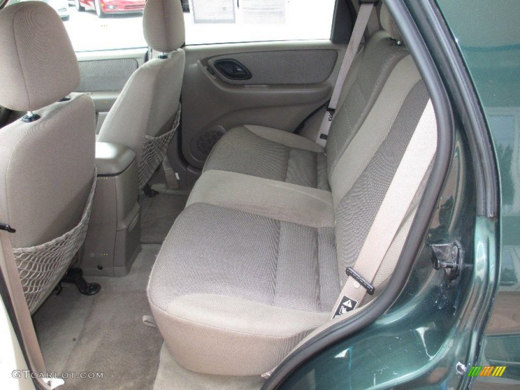 2002 Escape XLT V6 - Dark Highland Green Metallic / Medium Parchment photo #20