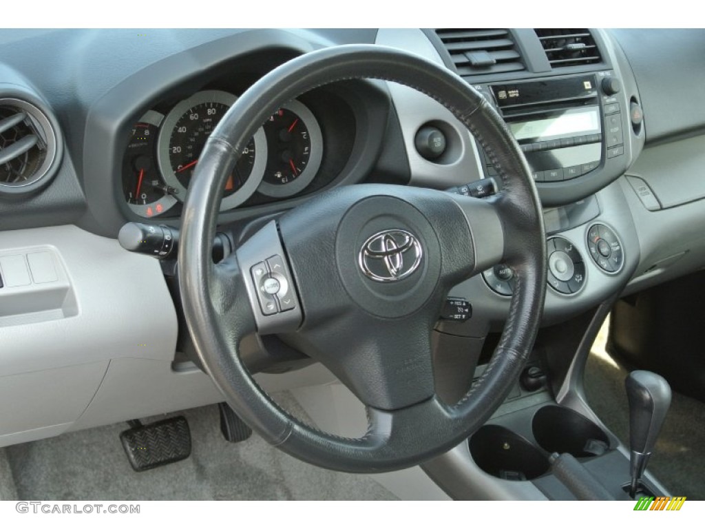 2006 Toyota RAV4 Limited Ash Steering Wheel Photo #84410534