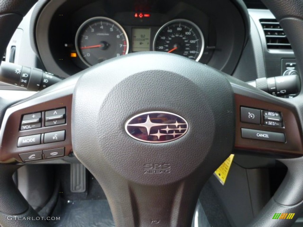 2013 XV Crosstrek 2.0 Premium - Dark Gray Metallic / Black photo #18