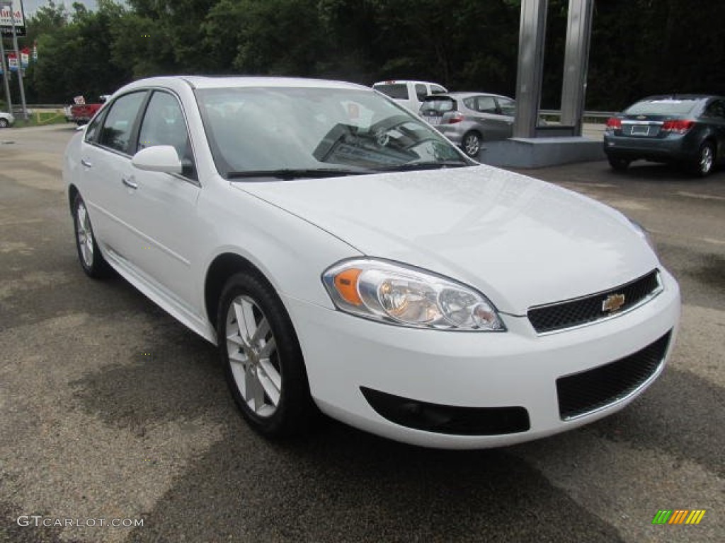 2012 Impala LTZ - Summit White / Ebony photo #9
