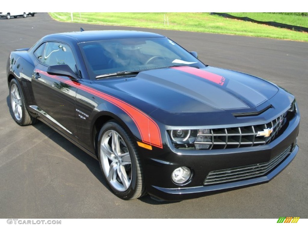 2012 Camaro SS 45th Anniversary Edition Coupe - Carbon Flash Metallic / Jet Black photo #1