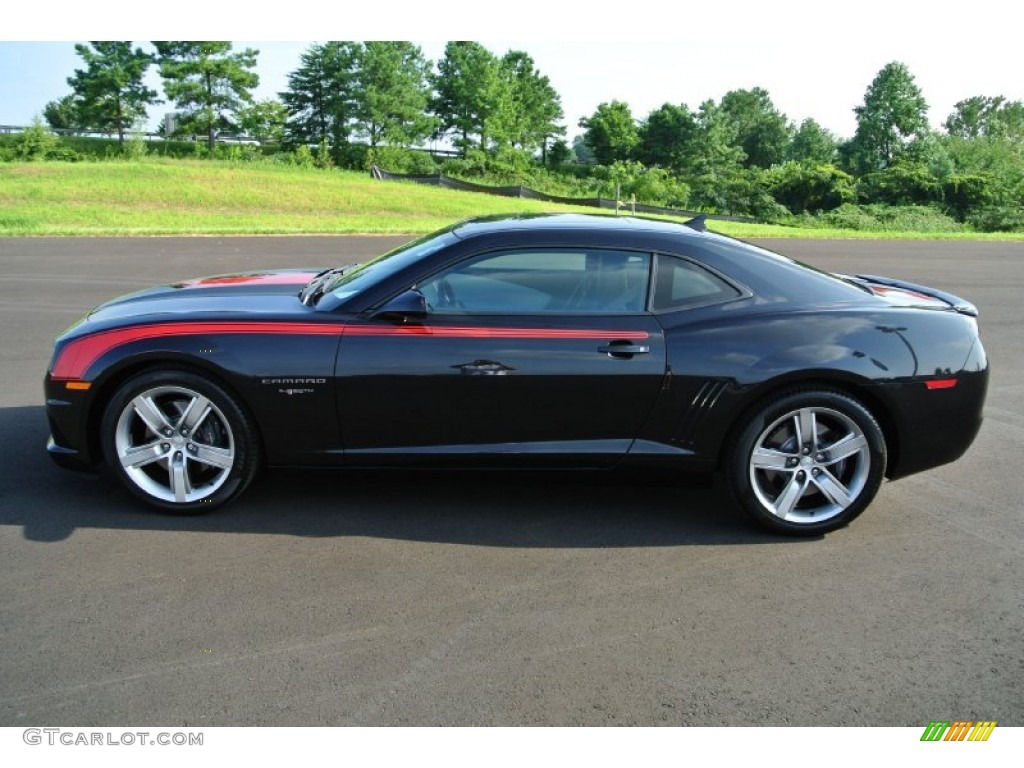 2012 Camaro SS 45th Anniversary Edition Coupe - Carbon Flash Metallic / Jet Black photo #3