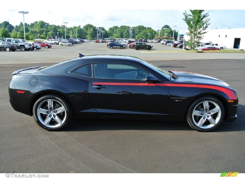 2012 Camaro SS 45th Anniversary Edition Coupe - Carbon Flash Metallic / Jet Black photo #6