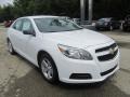 2013 Summit White Chevrolet Malibu LS  photo #9