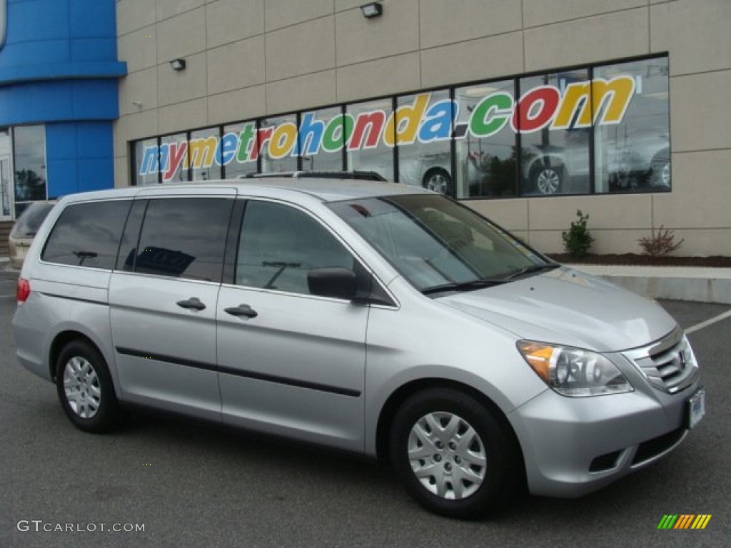 2010 Odyssey LX - Alabaster Silver Metallic / Gray photo #1