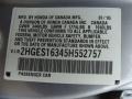 Satin Silver Metallic - Civic Value Package Sedan Photo No. 16
