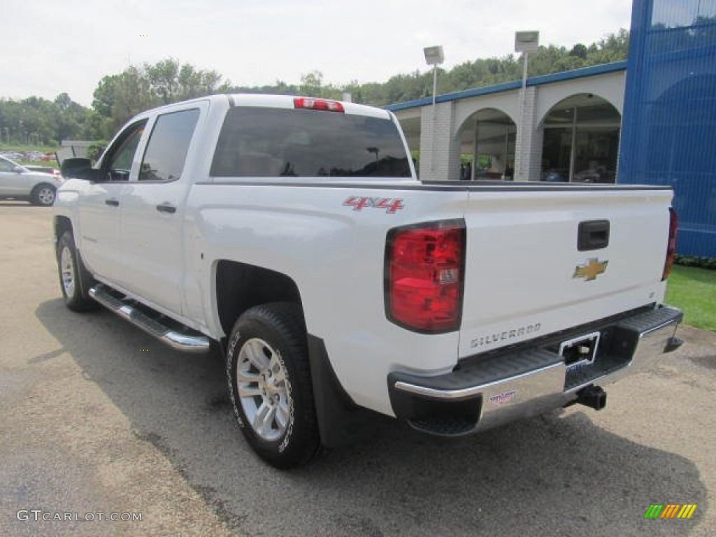 2014 Silverado 1500 LT Crew Cab 4x4 - Summit White / Jet Black photo #4