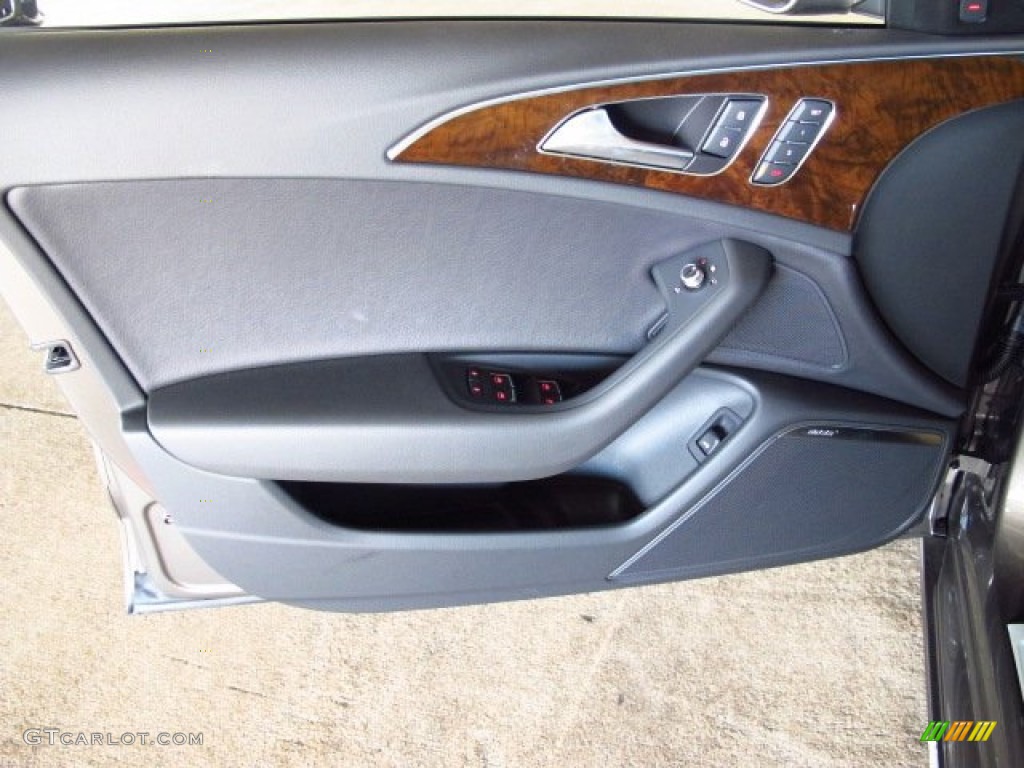 2014 A6 3.0T quattro Sedan - Dakota Gray Metallic / Black photo #10