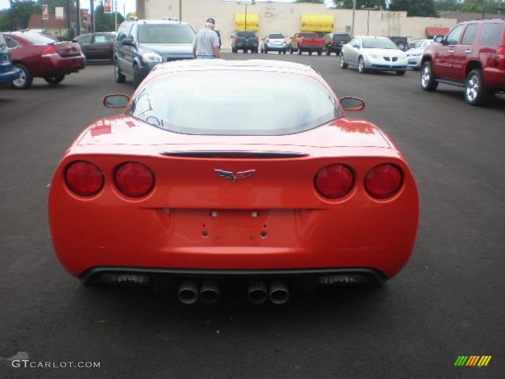 2011 Corvette Coupe - Inferno Orange Metallic / Ebony Black photo #16