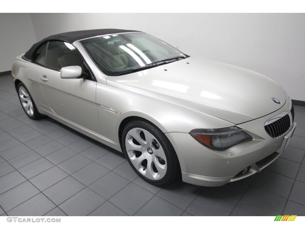 Mineral Silver Metallic 2006 BMW 6 Series 650i Convertible Exterior Photo #84415280