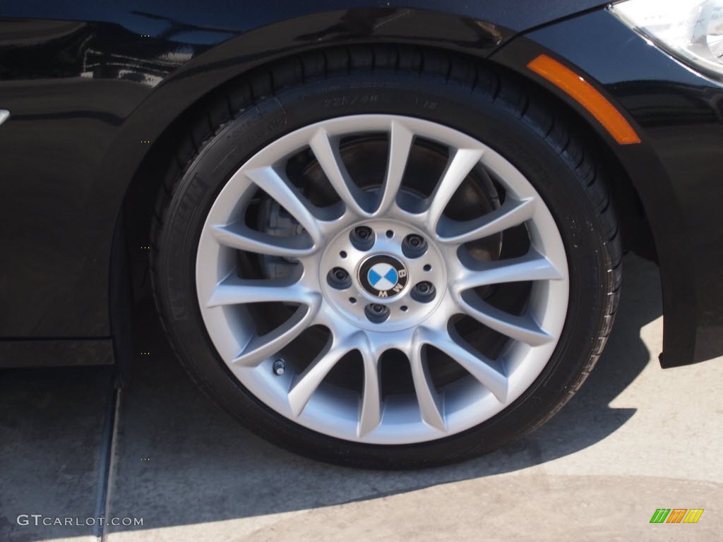 2011 3 Series 328i Coupe - Jet Black / Beige photo #2
